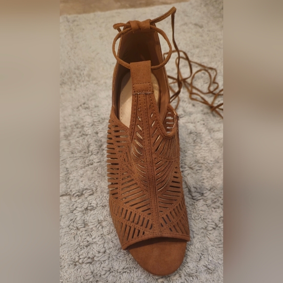 Just Fab Seduction Caged Heeled Sandal! SIZE 8.5. BRAND NEW AND NEVER WORN!✨️ - Picture 7 of 16